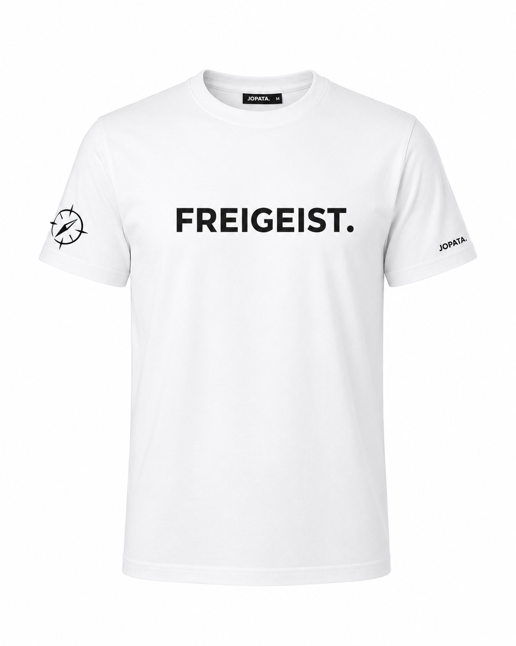 Unisex T-Shirt FREIGEIST. weiß