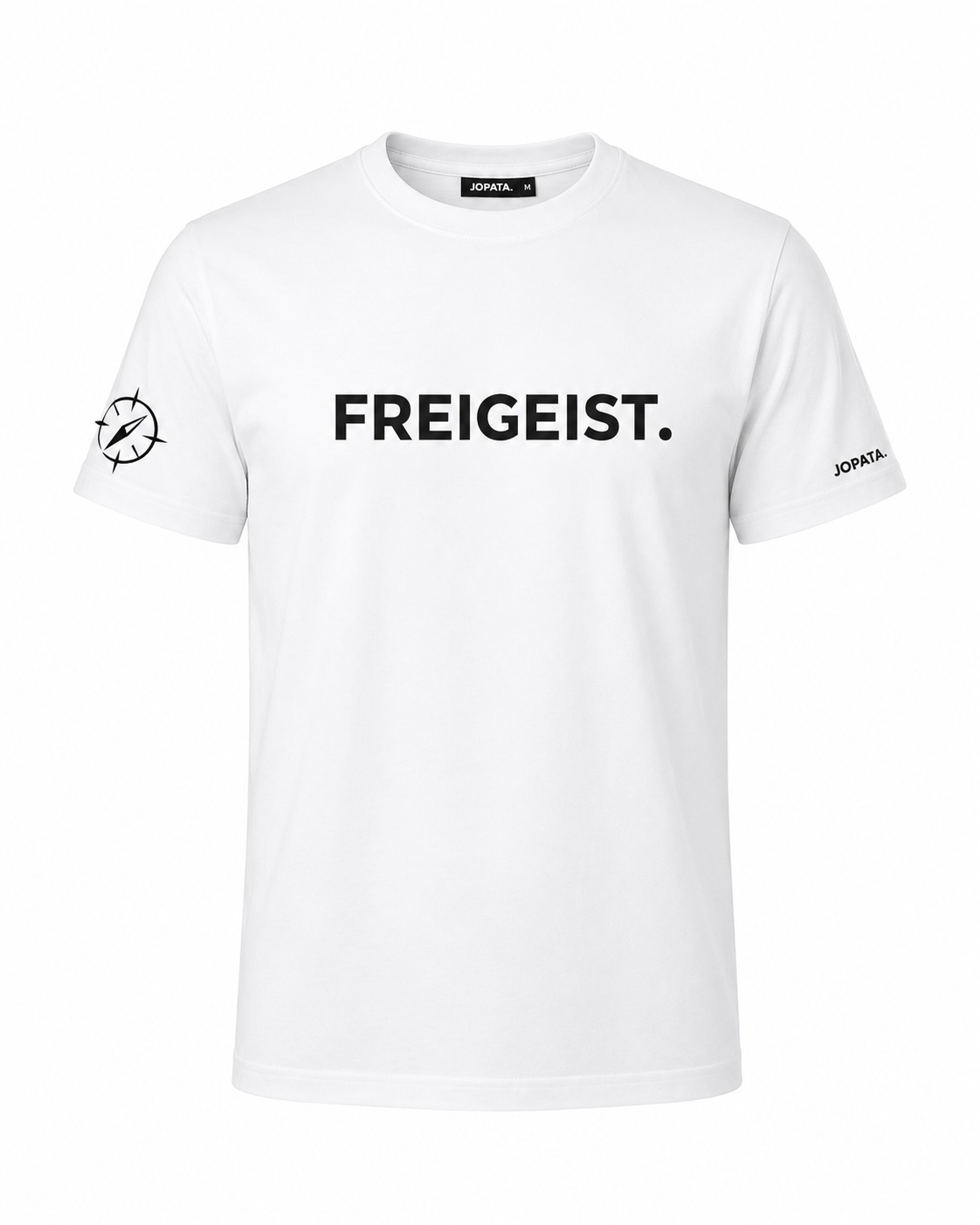 Unisex T-Shirt FREIGEIST. weiß