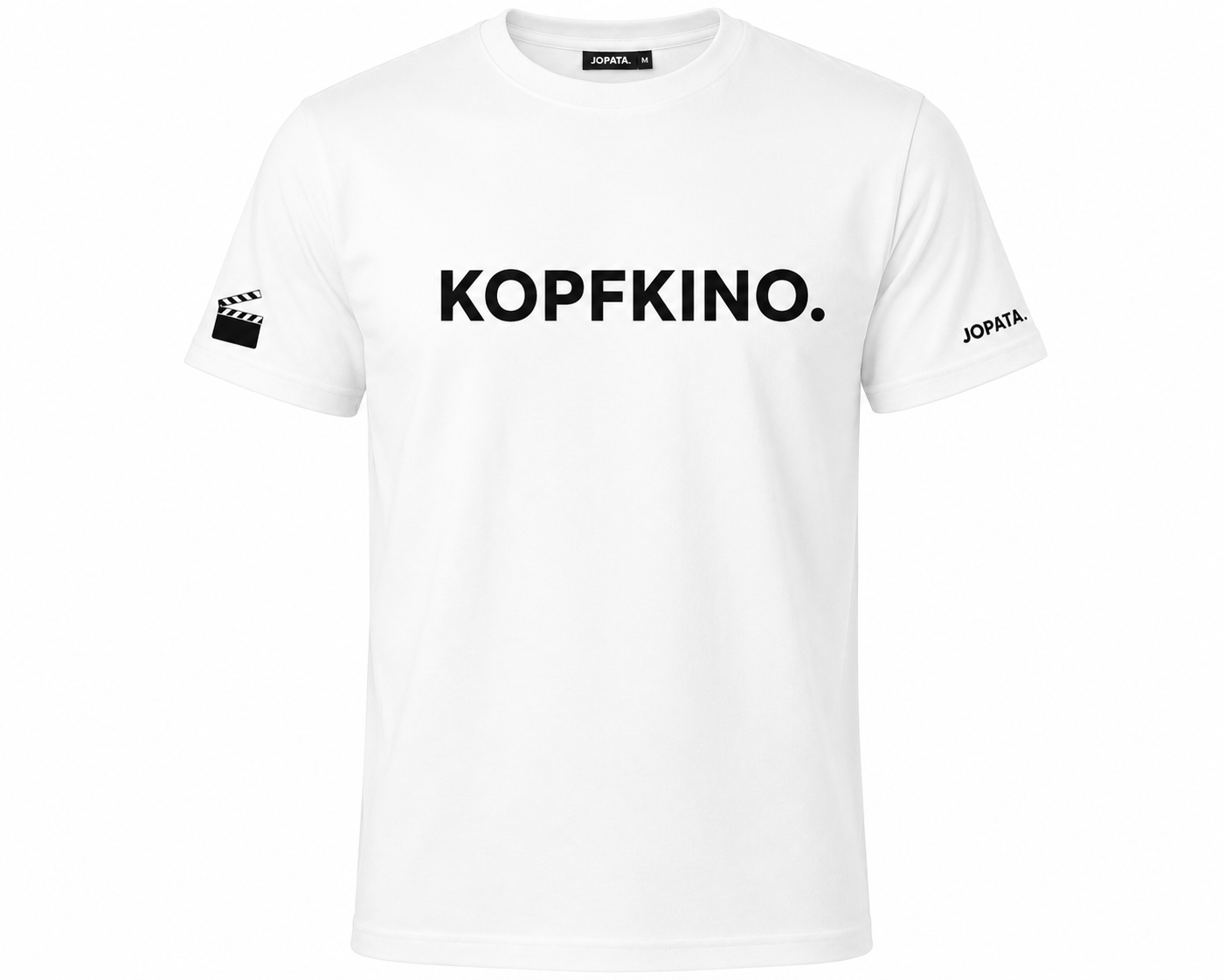 Unisex T-Shirt KOPFKINO. weiß