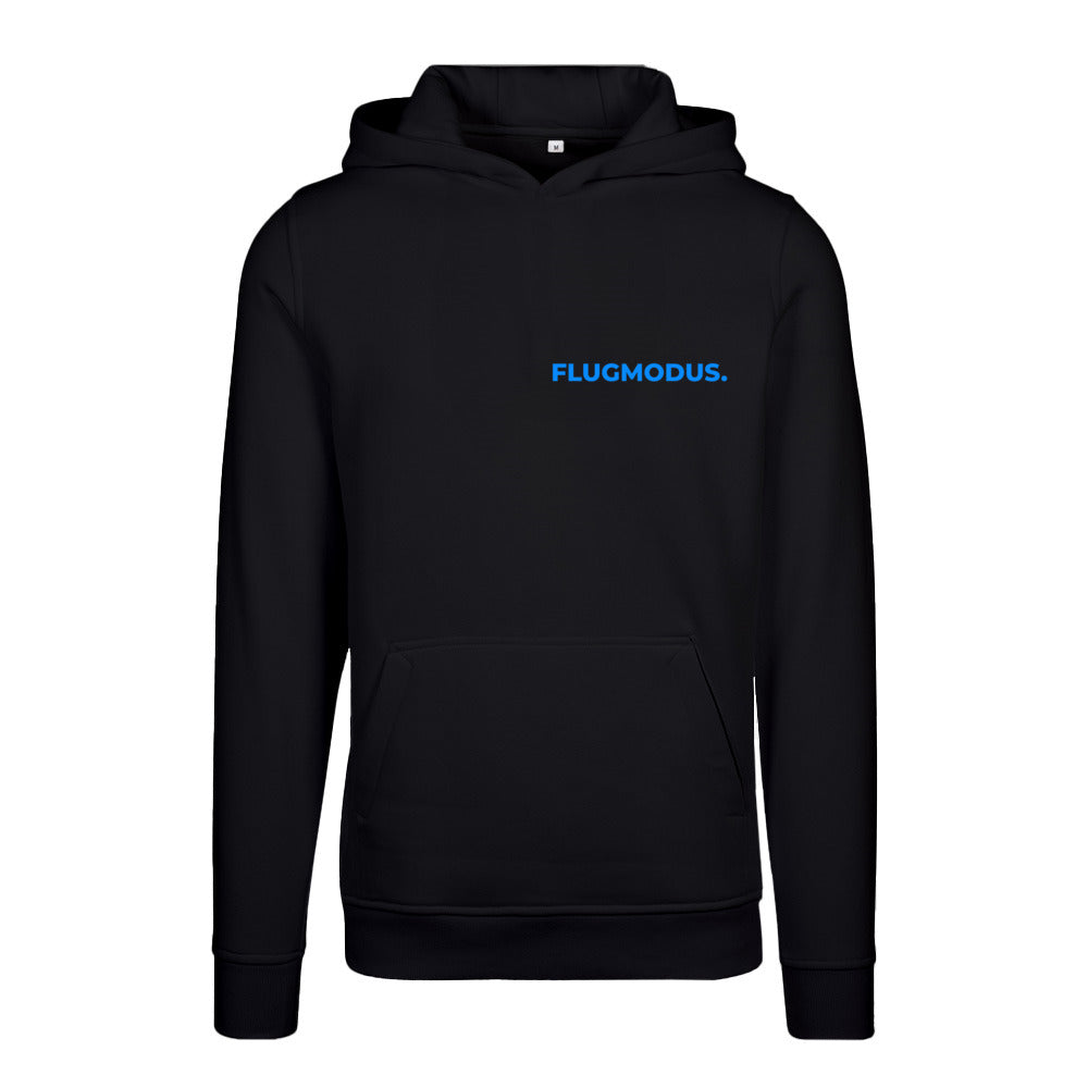 FLUGMODUS. Hoodie – Schwarz