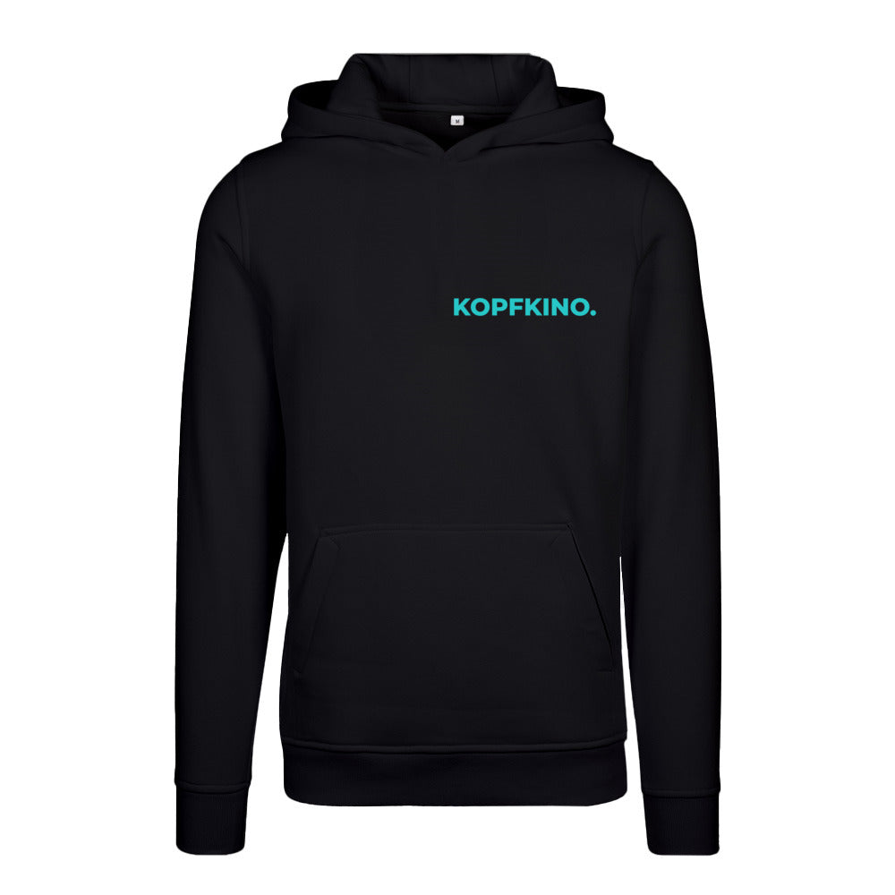 KOPFKINO. Hoodie – Schwarz