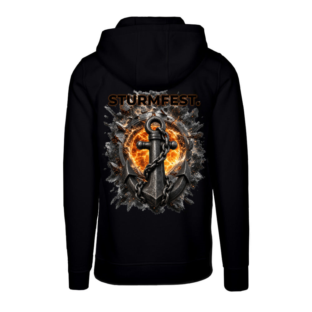 STURMFEST. Hoodie – Schwarz