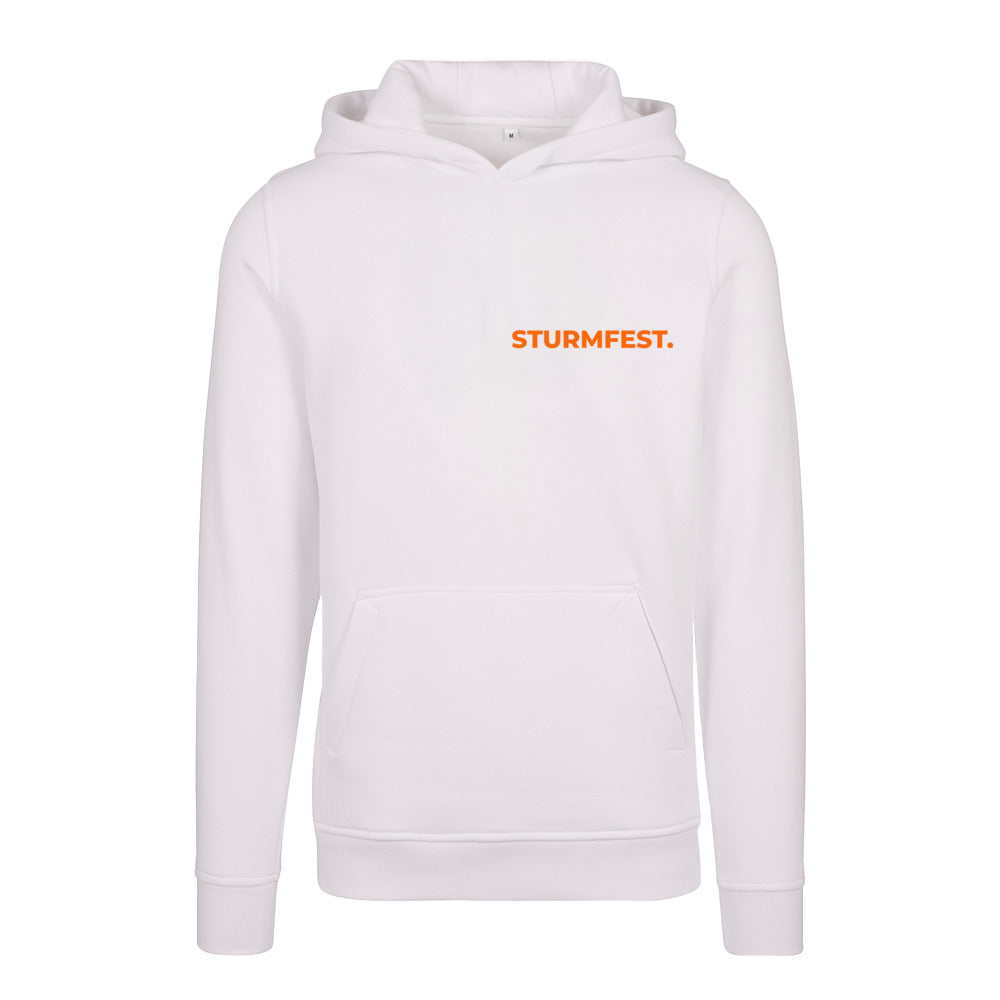 STURMFEST. Hoodie – Weiß