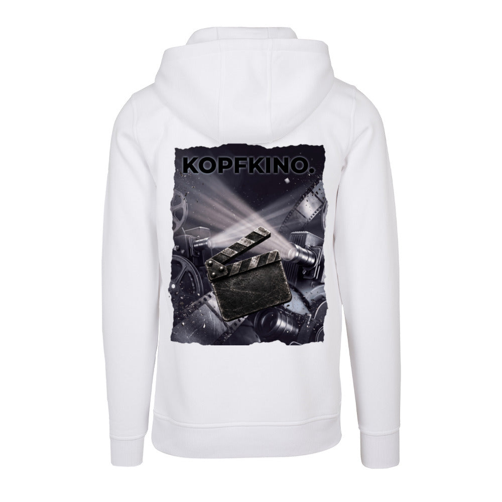 KOPFKINO. Hoodie – Weiß