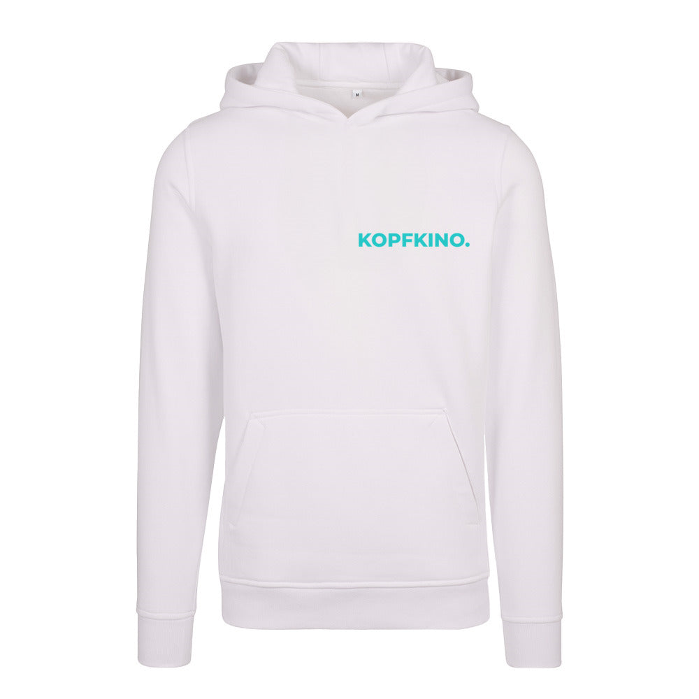 KOPFKINO. Hoodie – Weiß