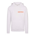 BLEIB WILD. Hoodie – Weiß