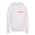 HERZRASEN. Hoodie – Weiß