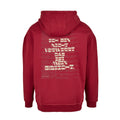 GESICHT.Hoodie Burgundy