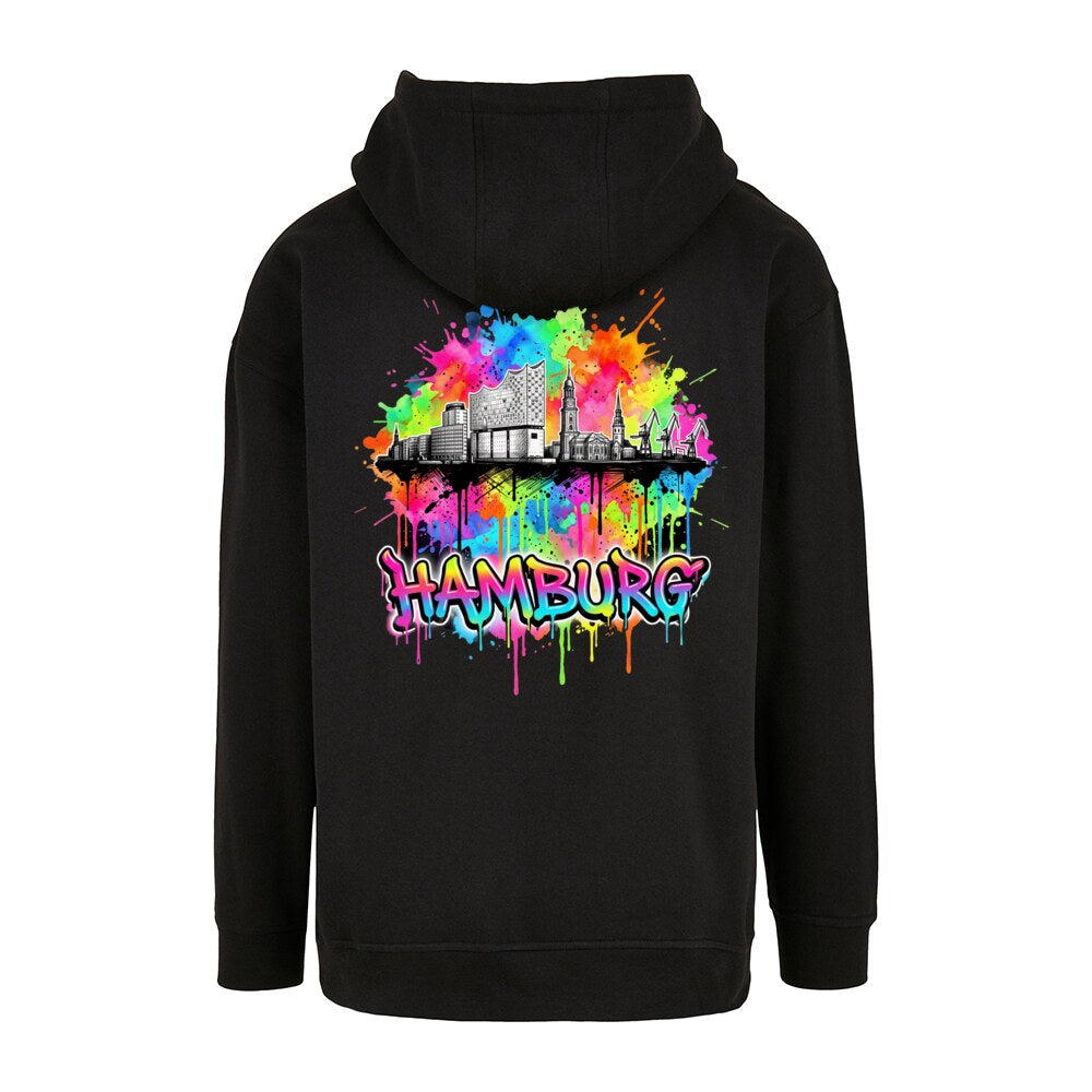 HAMBURG. Hoodie Black