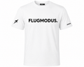 Unisex T-Shirt FLUGMODUS. weiß