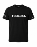 Unisex T-Shirt FREIGEIST. schwarz