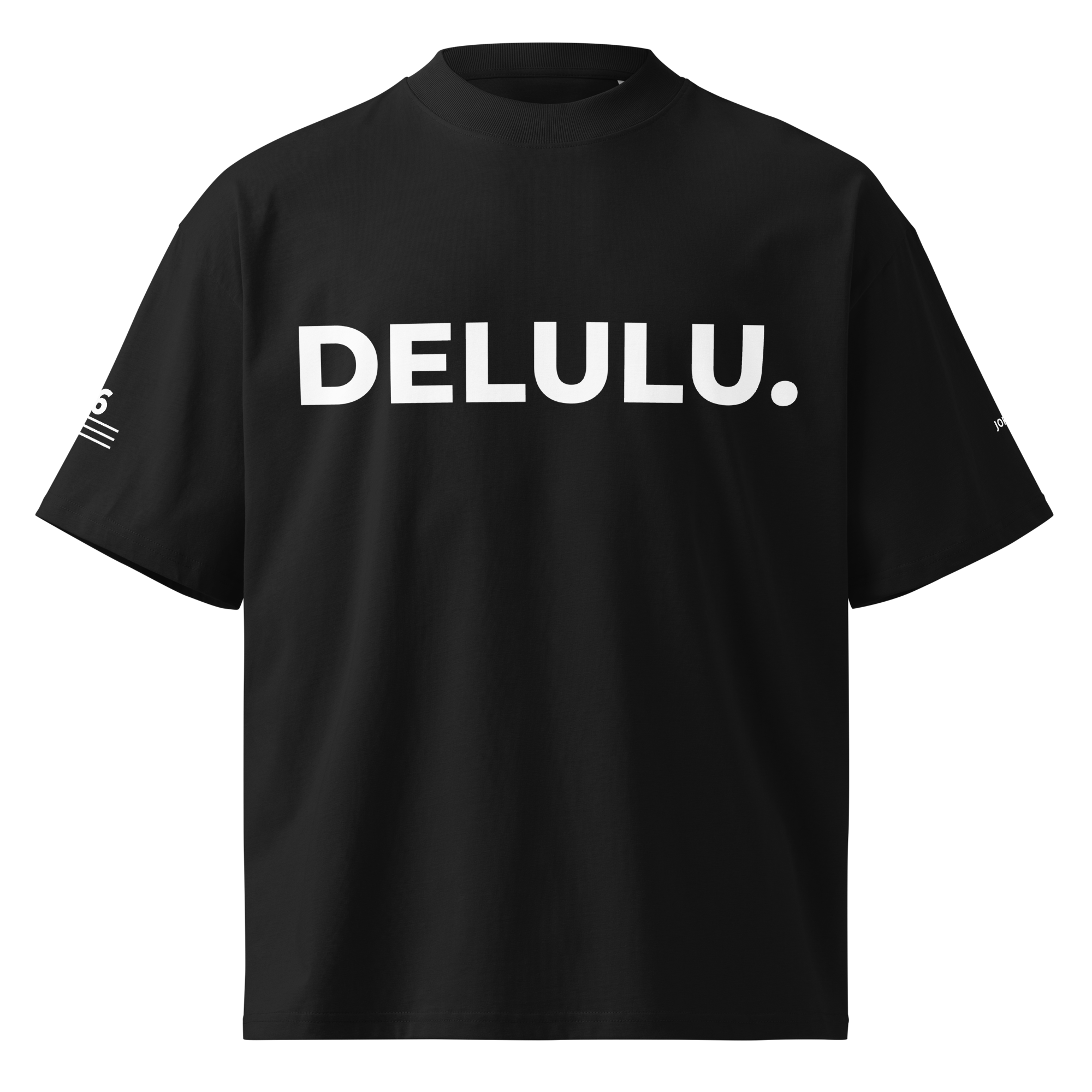 T-Shirt BLEIB WILD. schwarz – Frontansicht