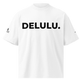 T-Shirt DELULU. weiß – Vorderansicht