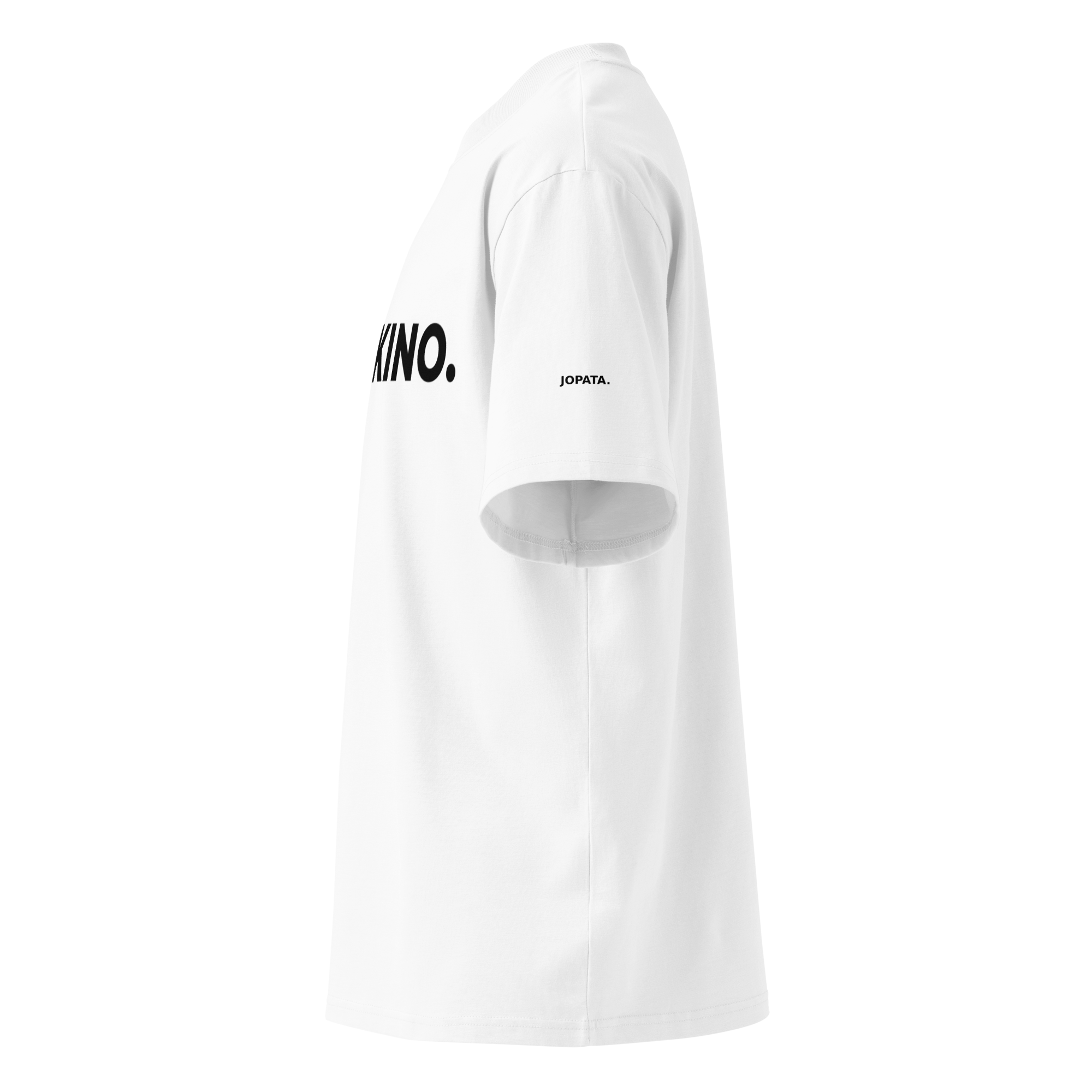 T-Shirt KOPFKINO. weiß